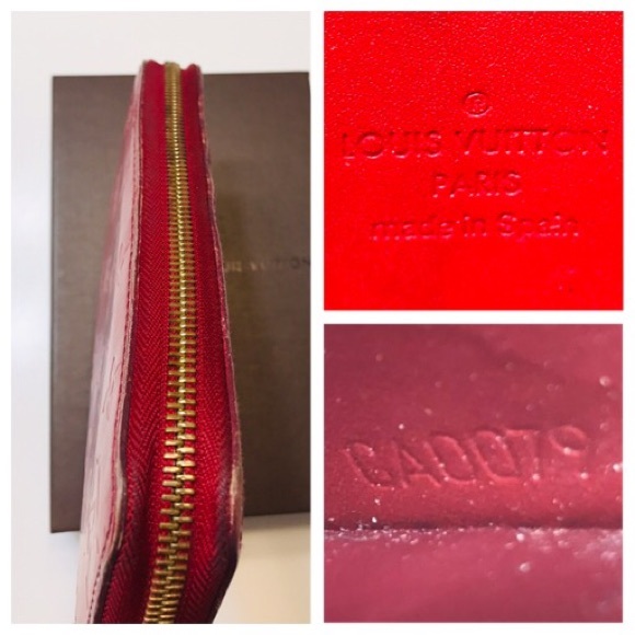 🌟LOUIS VUITTON Monogram Matte Vernis Zippy Wallet - Picture 9 of 16